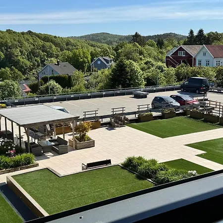 公寓 Nice Apartment In Kristiansand S 克里斯蒂安桑